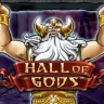 Hall of Gods progressive jackpot slot by NetEnt, RTP 95.5%
